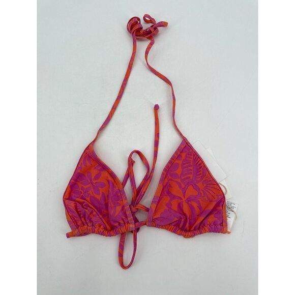 L Space Other - L Space Aspen Top Bikini Triangle Swimwear Medium Orange/Pink